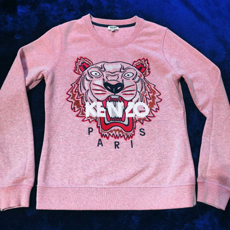 light pink kenzo jumper